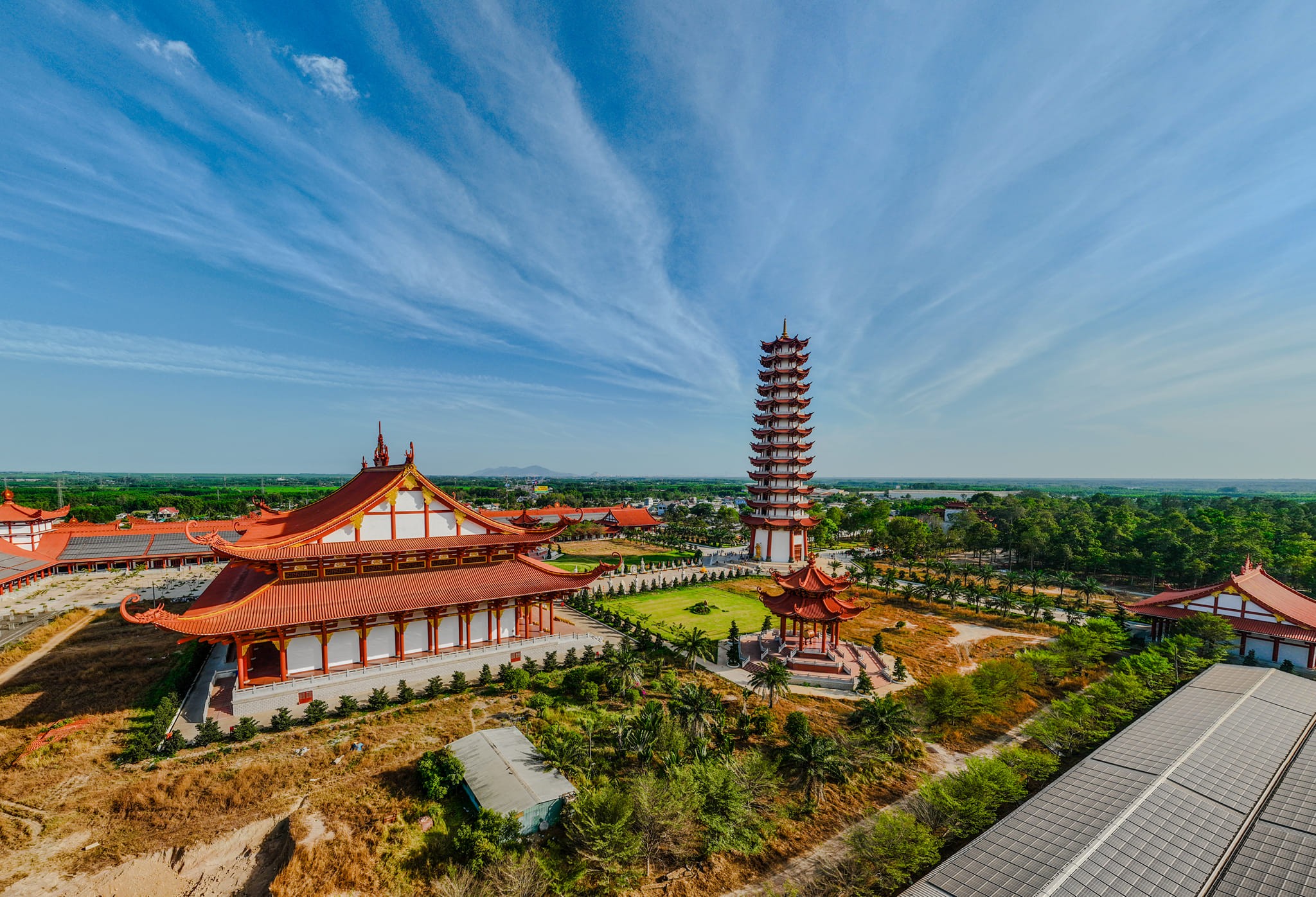 Toàn cảnh Chùa Quốc Ân Khải Tượng 