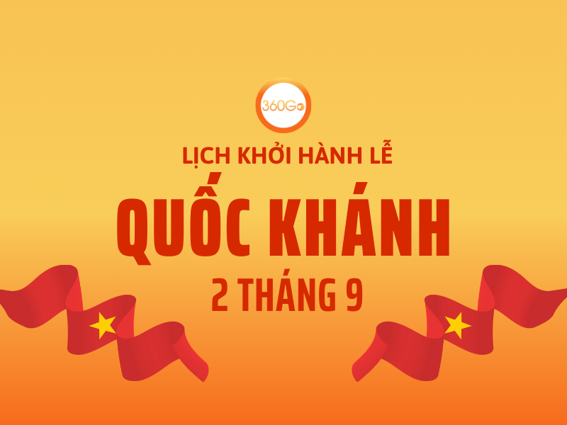 LỊCH KHỞI HÀNH 02/09/2025 CÙNG DU LỊCH 360GO